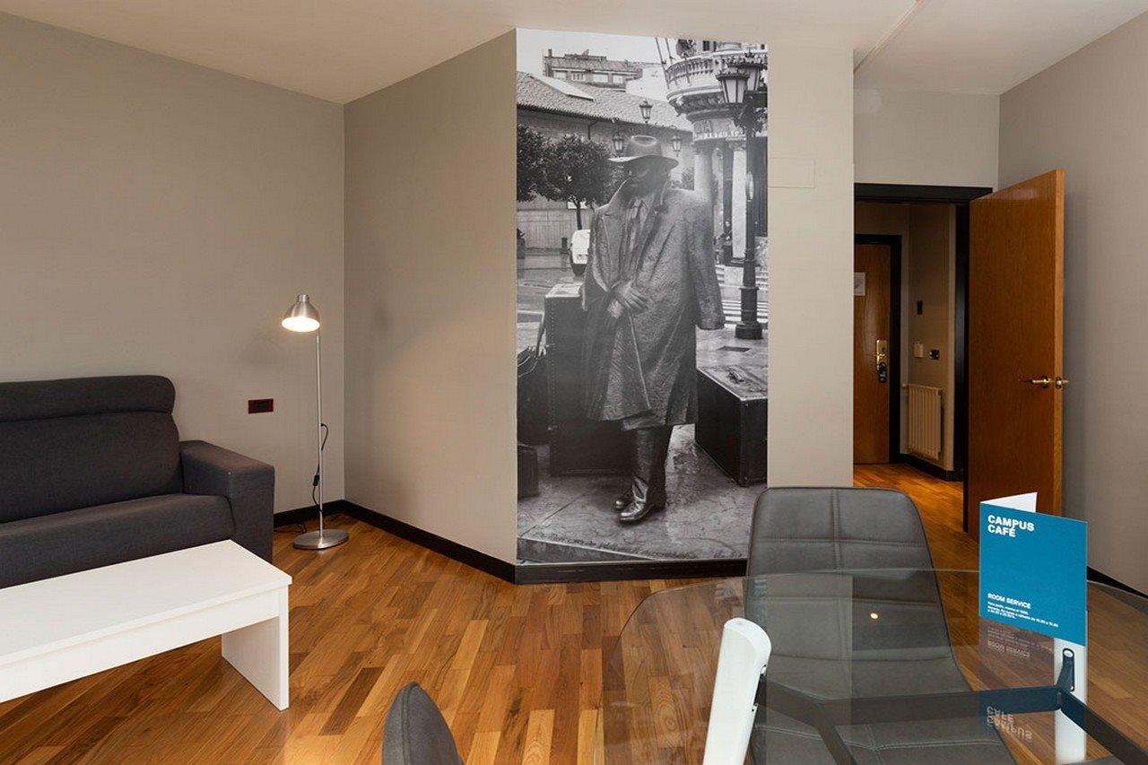 Aparthotel Campus Oviedo Dış mekan fotoğraf