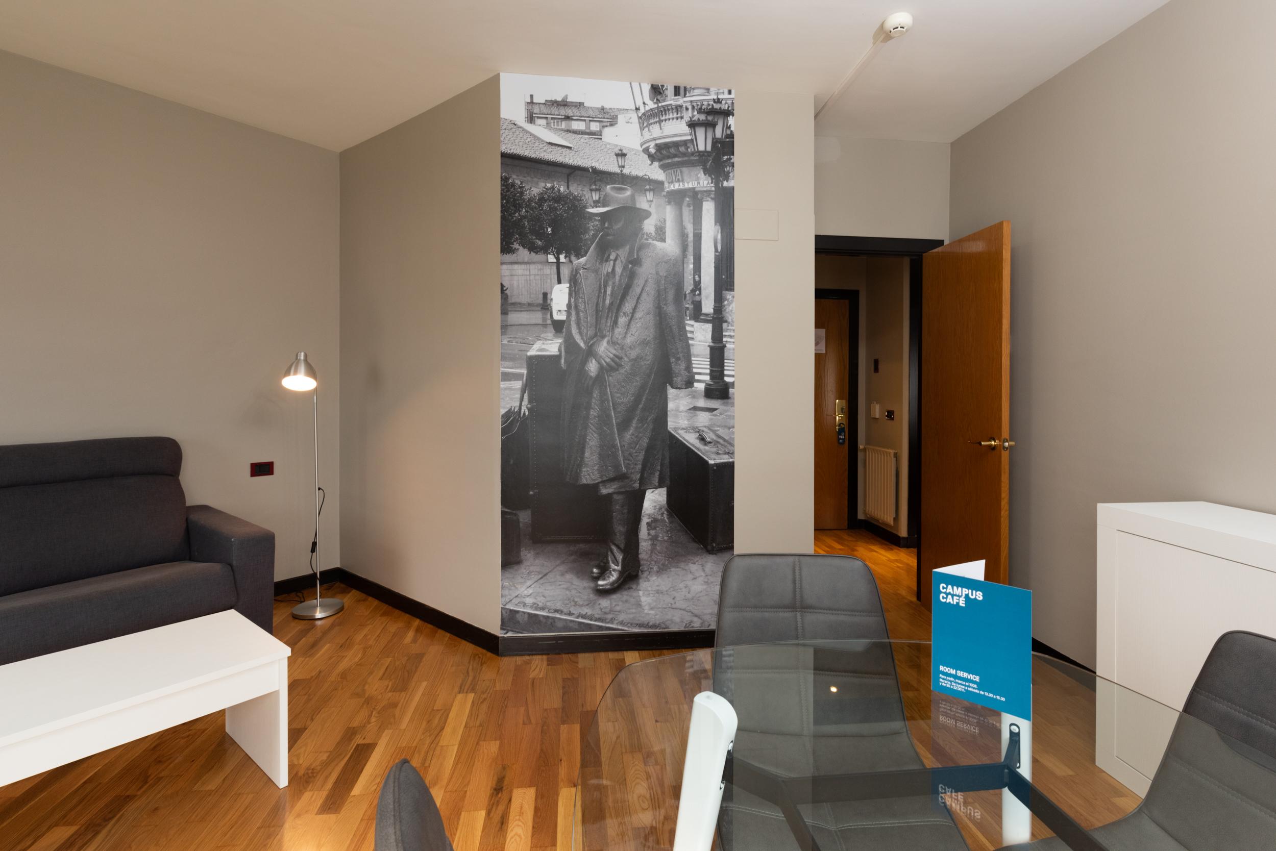 Aparthotel Campus Oviedo Dış mekan fotoğraf